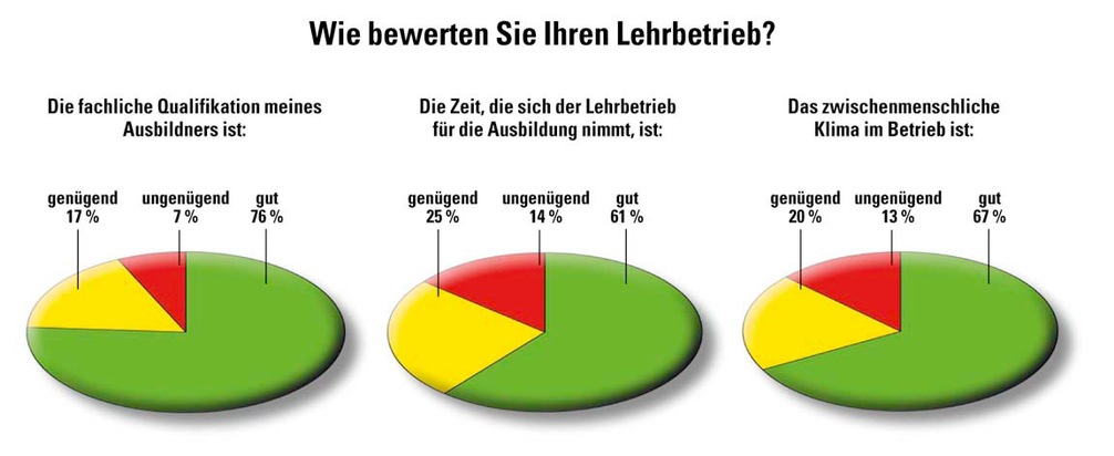 Repräsentative Lehrlingsumfrage 2004 zeigt: Trotz guter Ausbildung verlassen die Lehrlinge das Gastgewerbe