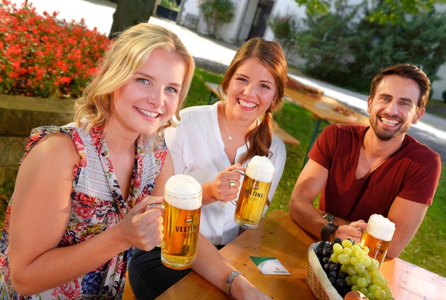 Veltins trotzt Sommerkapriolen mit zweitstärkstem Brauereiausstoß