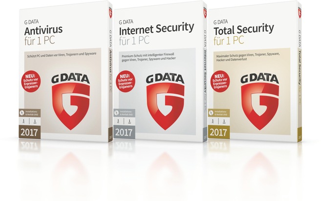 G DATA CyberDefense AG: G DATA Generation 2017 lässt Erpressertrojanern keine Chance