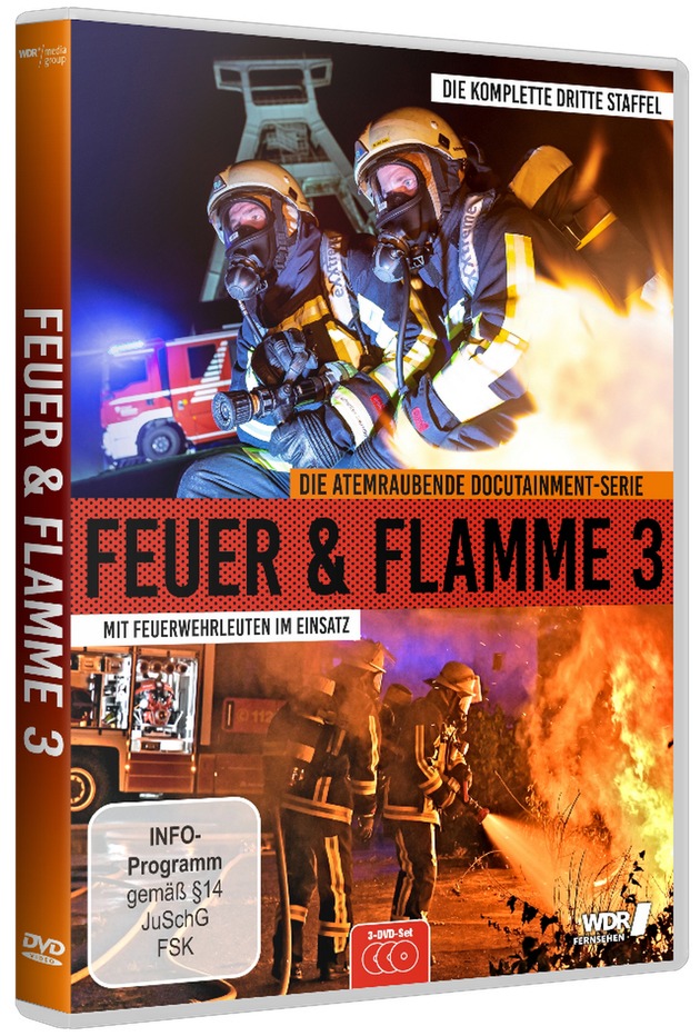 WDR mediagroup - Release Company präsentiert: FEUER &amp; FLAMME Staffel 3 ab 9.Oktober digital, auf DVD und Blu-ray erhältlich