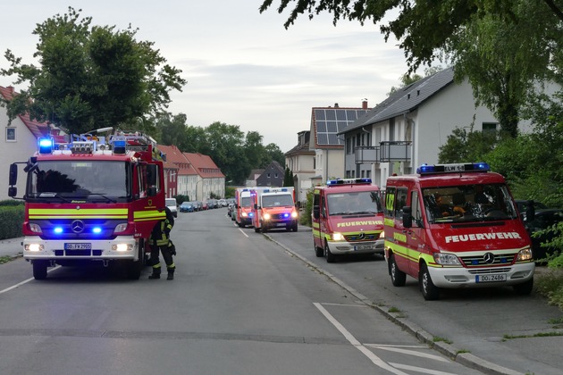 FW-DO: Kellerbrand in einem Mehrfamilienhaus in Kley