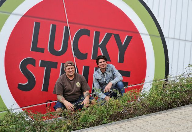 Das größte und längste Markengraffiti der Welt / Lucky Strike - Große Geschichten brauchen große Bilder
