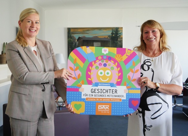 Sozialministerin Köpping startet DAK-Wettbewerb &quot;Gesichter für ein gesundes Miteinander&quot; in Sachsen