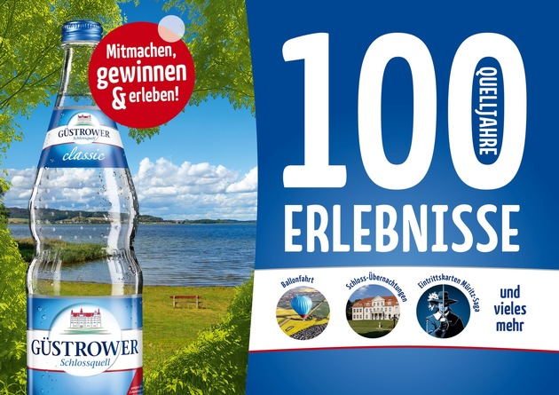 Güstrower Schlossquell: 100 Erlebnisse zum 100. Jubiläum
