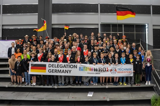 Medaillen für Deutschland bei World Robot Olympiad