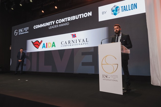 AIDA Pressemeldung: AIDA Cruises gewinnt die ESG Shipping Awards 2025 in zwei Kategorien