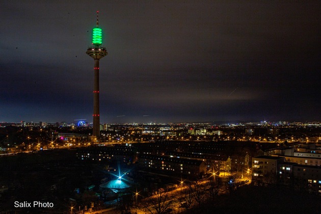 Europaturm macht Kinderhospizarbeit sichtbar