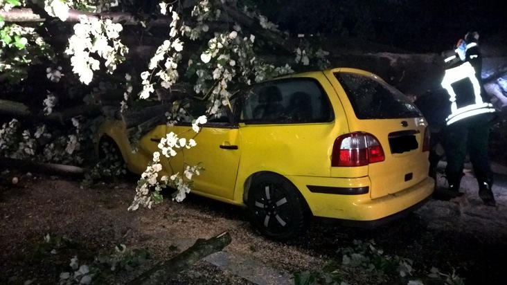 FW-MH: 40 Feuerwehreinsätze wegen Unwetter und Brandmeldungen