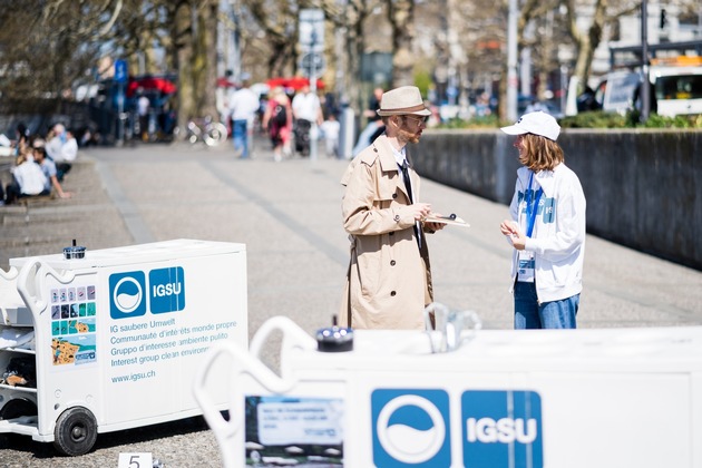 Comunicato stampa: «Littering: IGSU conclude la stagione a Lugano»