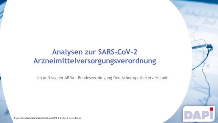 ABDA Bundesvgg. Dt. Apothekerverbände: Analyse zu SARS-CoV-2-Ausnahmeregelungen: Erleichterter Austausch hilft Millionen Patienten
