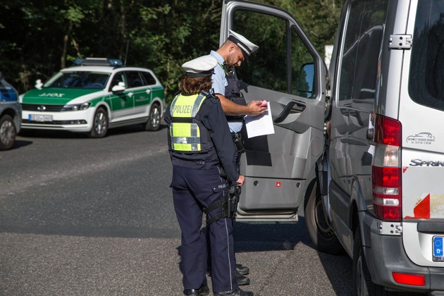 POL-REK: 230905-4: Polizisten und Partnerbehörden stellen bei Großkontrolle knapp 150 Verkehrsverstöße fest