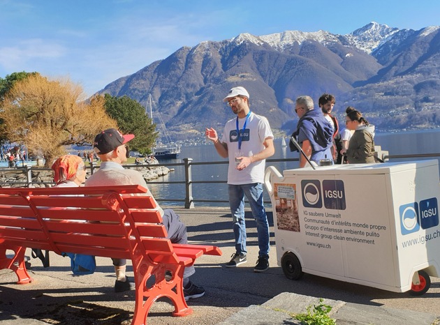 Comunicato stampa: «Ascona: il buon umore causa un aumento del littering»