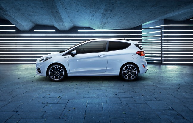 Ford présente sa première Fiesta à hybridation légère, plus efficiente et technologique que jamais