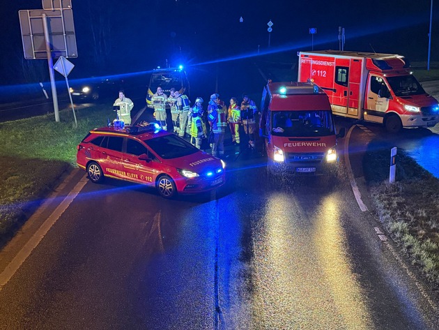 FW-KLE: Verkehrsunfall auf dem Klever Ring