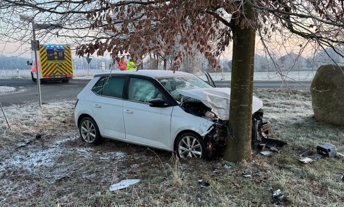 POL-DH: --- Stuhr - Verletzte bei Verkehrsunfall ---