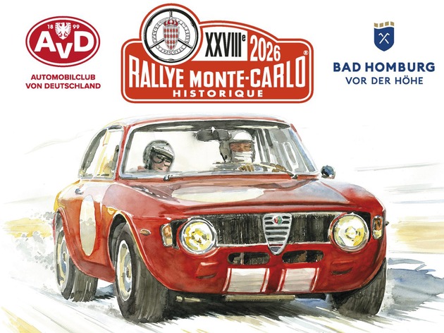 Oldtimer-Schaulaufen beim Start der Rallye Monte-Carlo Historique