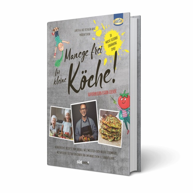 Einladung: Holger Stromberg &amp; LaVita präsentieren Kinderkochbuch auf der Frankfurter Buchmesse
