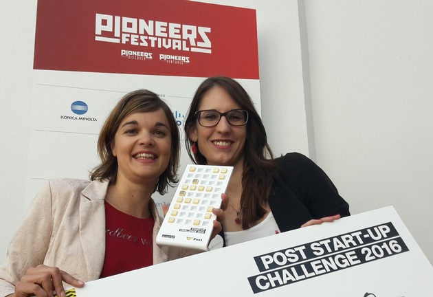 erdbeerwoche gewinnt Post Startup Challenge am Pioneers Festival 2016 - BILD
