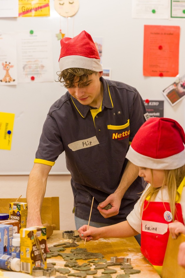Weihnachtsfreude: Azubis von Netto Marken-Discount gestalten besondere Momente für Kinder