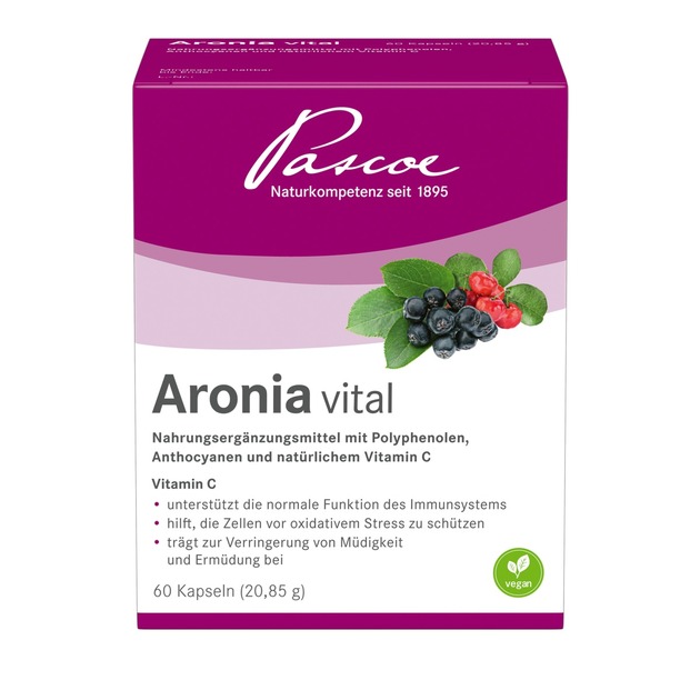 Das neue Aronia vital® – mit natürlichem Vitamin C