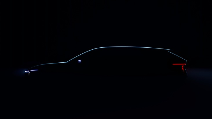 Skoda Auto Deutschland GmbH: Škoda Vision O: Erste Silhouetten der Studie geben Einblick in die Zukunft der Marke im Kombisegment