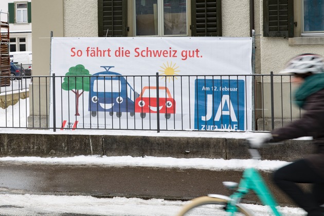 Eidg. Abstimmung: Schweizerischer Baumeisterverband sagt Ja zum NAF: Damit die Schweiz auf Strasse und Schiene gut fährt!