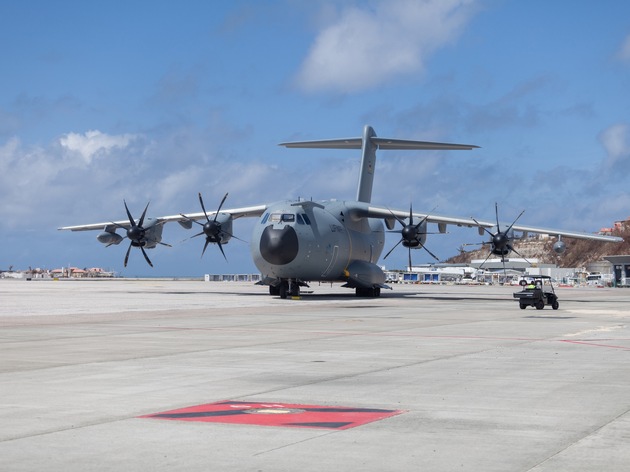Karibik: Unterstützung der Luftwaffe mit A400M erfolgreich abgeschlossen