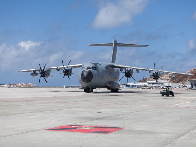 Karibik: Unterstützung der Luftwaffe mit A400M erfolgreich abgeschlossen