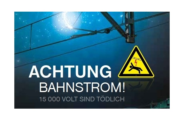 Bundespolizeidirektion München: Eindringlicher Appell der Bundespolizei: Von Gleisen und Oberleitungen fernhalten!