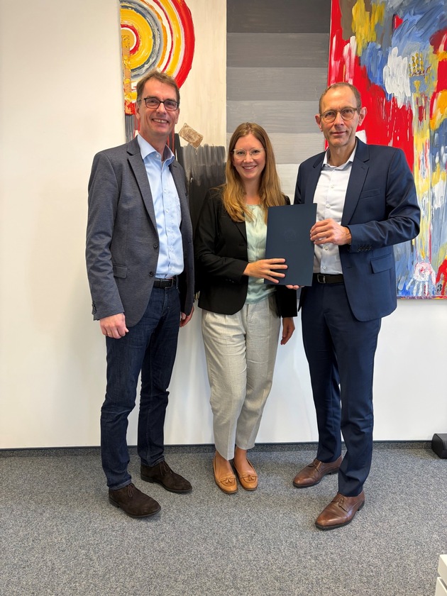 Dr. Hannah Winterberg übernimmt von Sparkasse KölnBonn geförderte Juniorprofessur für Banking an der Uni Köln