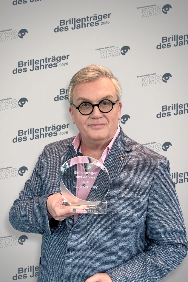 Hape Kerkeling ist Brillentr&auml;ger des Jahres 2026