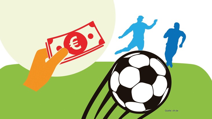 Vereinigte Lohnsteuerhilfe e.V. - VLH: Fußball-EM: Gewinne aus Sportwetten sind steuerfrei