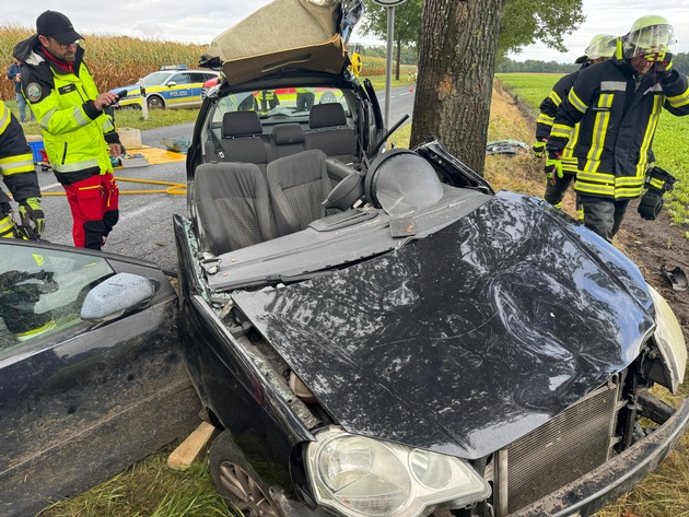 POL-STD: 25-jähriger Polofahrer bei Unfall in Oldendorf schwer verletzt