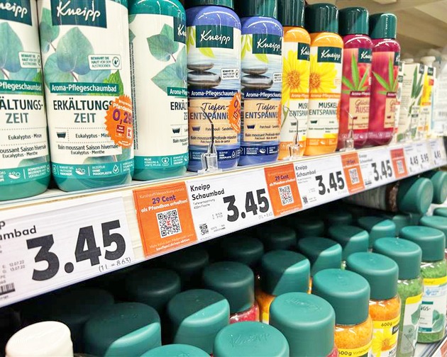 Pflegeprodukt trifft Pfandautomat: reo testet Rückgabe von Naturkosmetikverpackungen bei Kaufland und VollCorner