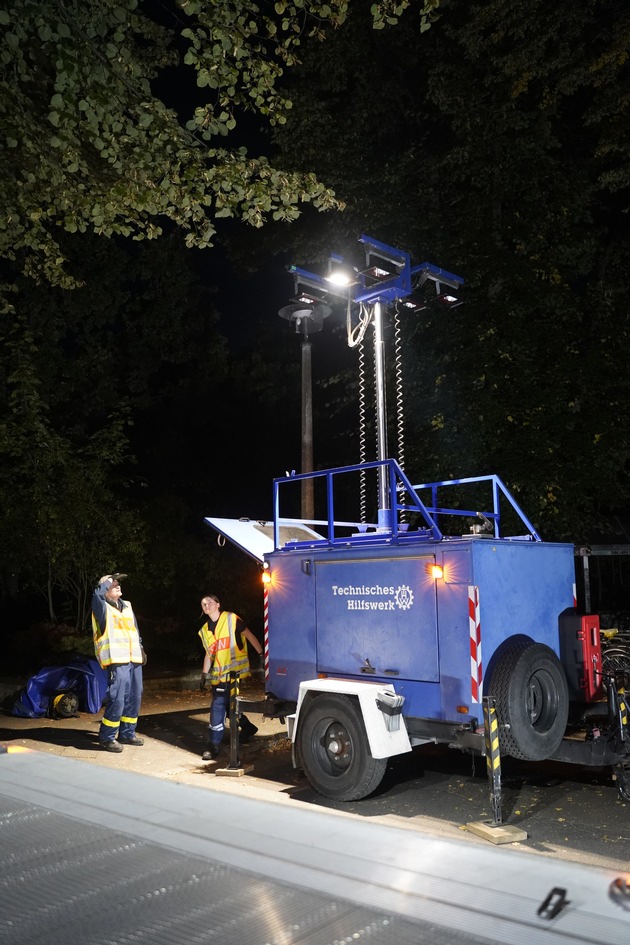 THW LVBEBBST: Stromausfall Berlin Treptow-Köpenick: Rund 300 THW-Kräfte im Einsatz