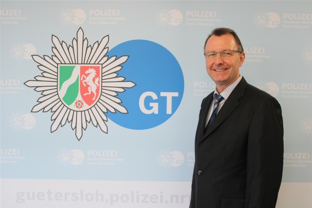 POL-GT: Kriminaloberrat Björn Brocks ist der neue Leiter der Direktion Kriminalität der Kreispolizeibehörde Gütersloh