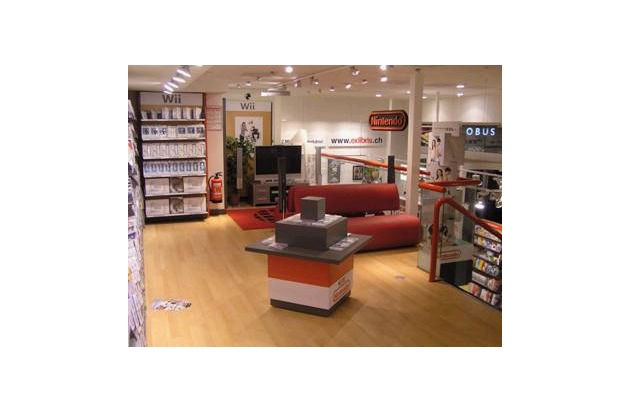 Erster World of Nintendo-Shop in der Schweiz - Innovation in der Ex Libris-Filiale an der Bahnhofstrasse 79 in Zürich