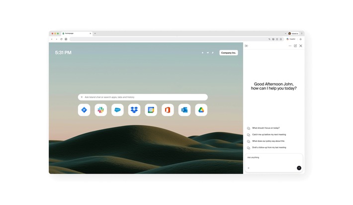 Island bringt den ersten speziell entwickelten Workspace für KMU auf den Pax8 Marketplace