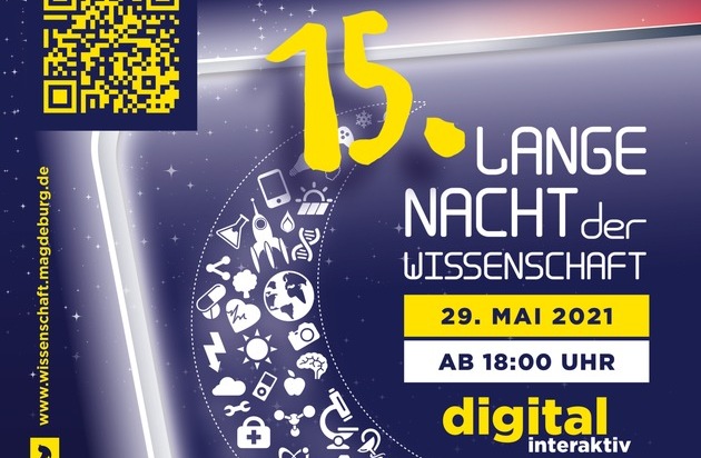 Magdeburger Wissenschaftsnacht streamt 18 Stunden digitales und interaktives Programm