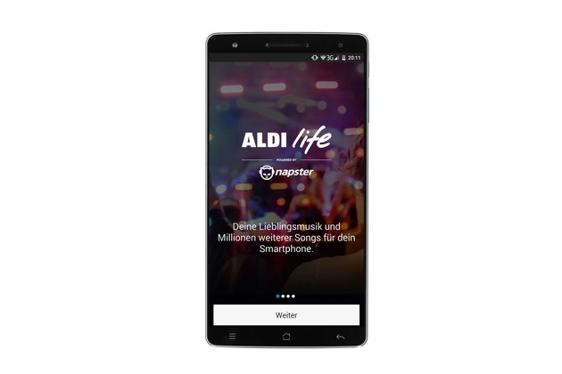 ALDI bietet neuen Musik-Streaming-Dienst an