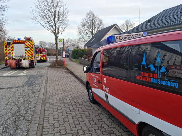 FW Bad Segeberg: Einsatzreiche Tage für die Freiwillige Feuerwehr Bad Segeberg