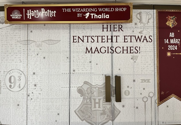 Magie in München: „The Wizarding World Shop by Thalia“ öffnet am 14. März seine Türen