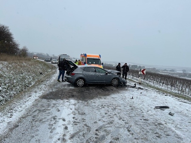 POL-PIBIN: Verkehrsunfall mit Personenschaden auf der L 413 bei Wolfsheim