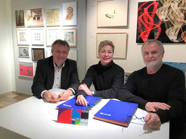 artthuer - Langfristiger Kooperationsvertrag zur &quot;artthuer - Kunstmesse Thüringen&quot;