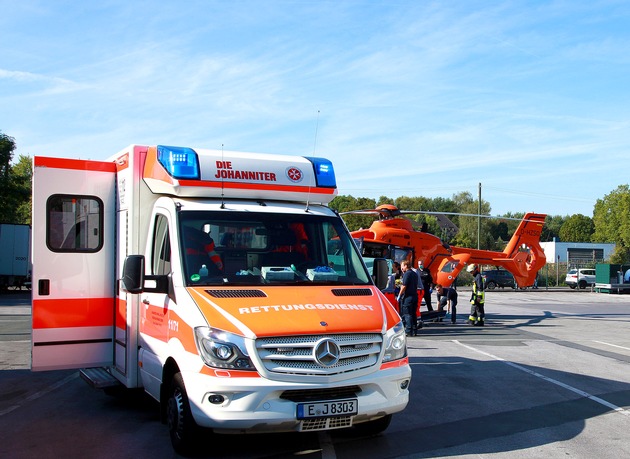 FW-E: Betriebsunfall in Umspannanlage, ein Mitarbeiter lebensgefährlich verletzt