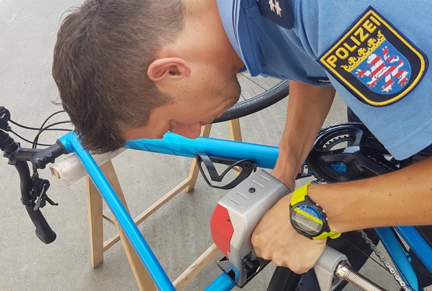 POL-MR: Fahrradcodierung bei der Polizei Stadtallendorf - Noch freie Termine!