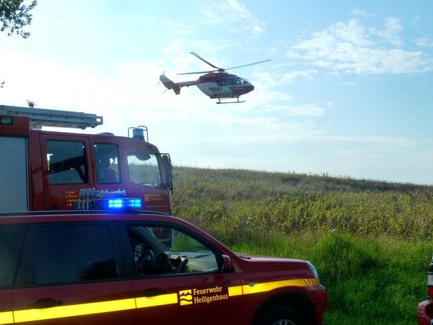 FW-ME: Schwerer Verkehrsunfall in Tüschen (Meldung 26/2015)