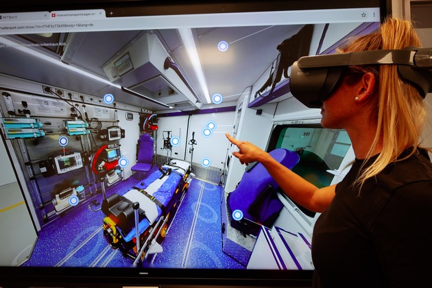 Virtual Reality im digitalen Rettungswagen