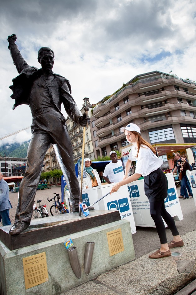 Communiqué: «Montreux: ne donner aucune chance au littering»