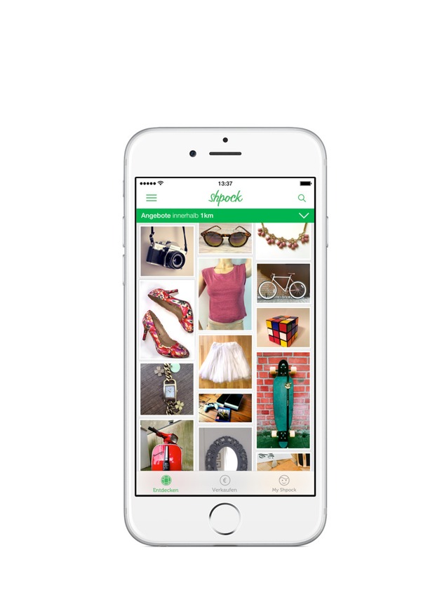 Shpock bejubelt 10 Millionen User und regelmäßige #1-Platzierung in den App-Stores - BILD